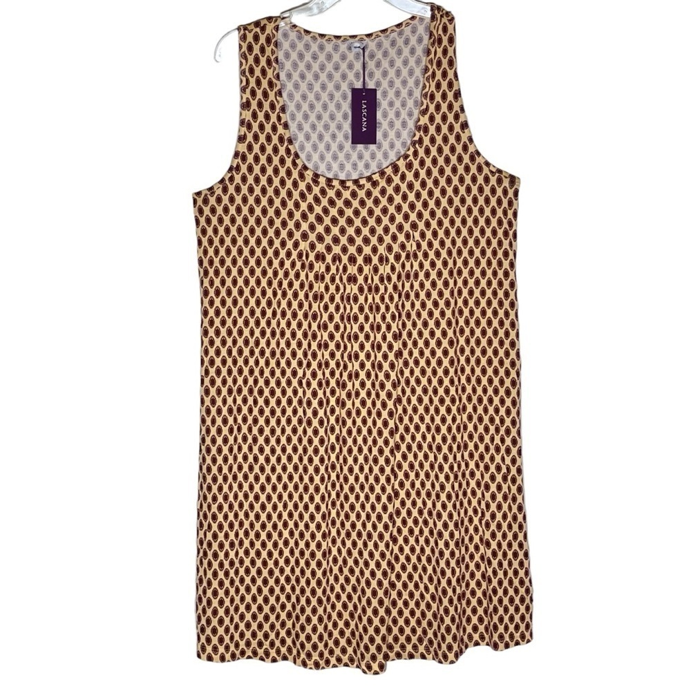 Lascana Summer Sleeveless Knee Length Dress Women’s 10